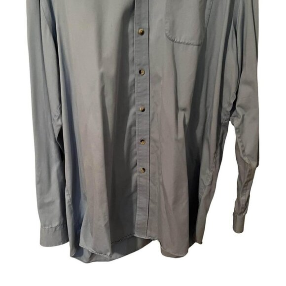 L.L. Bean Button Down Shirt Light Blue - Picture 3 of 10